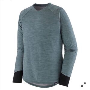 Patagonia Dirt Craft Jersey Men's Long Sleeve Plume Grey Shirt XL NEW with Tags
